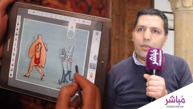 دردشة مع عبد الغني الدهدوه..أشهر رسامي الكاريكاتور (فيديو) 7