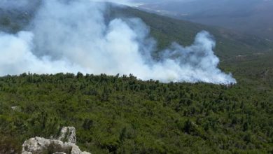 اندلاع حريق في غابة "جبل موسى" بإقليم تطوان 3