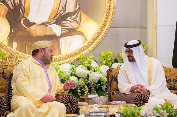 الملك محمد السادس يزور صديقه الشيخ محمد بن زايد بمقر اقامته بالمغرب (صورة) 3