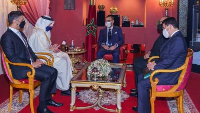 الملك يستقبل وزير الخارجية الإماراتي بالقصر الملكي بفاس 2