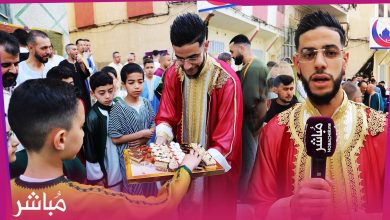 توزيع الحلوى صباح العيد وأجواء احتفالية يتشاركها الصغار والكبار في أحياء طنجة 4