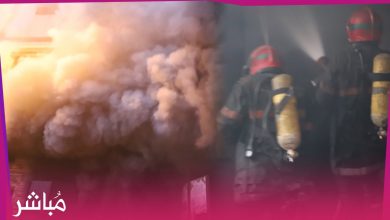 الوقاية المدنية تسيطر على حريق نشب بمحل للطباعة بطنجة (فيديو) 2