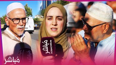 مواطنون يعبرون عن فرحتهم بأجواء صلاة العيد بمصلى السوريين بطنجة 4