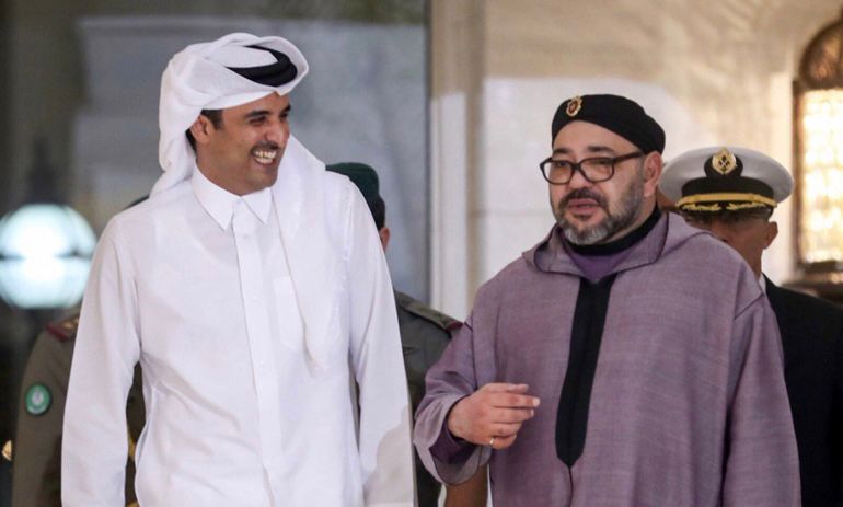 الملك محمد السادس يهنئ الشيخ تميم على حسن تنظيم المونديال 1