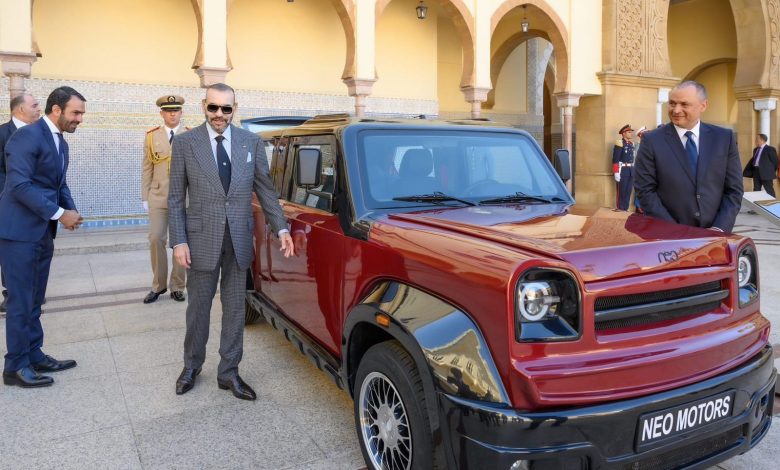 الملك يترأس حفل تقديم نموذج أول سيارة مغربية موجهة للعموم ونموذج أولي لمركبة تعمل بالهيدروجين بمبادرة مغربية 1